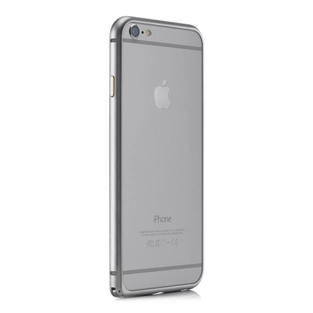 【iPhone6 ケース】Essence Bumper / Silver (with Gold Edge)サブ画像