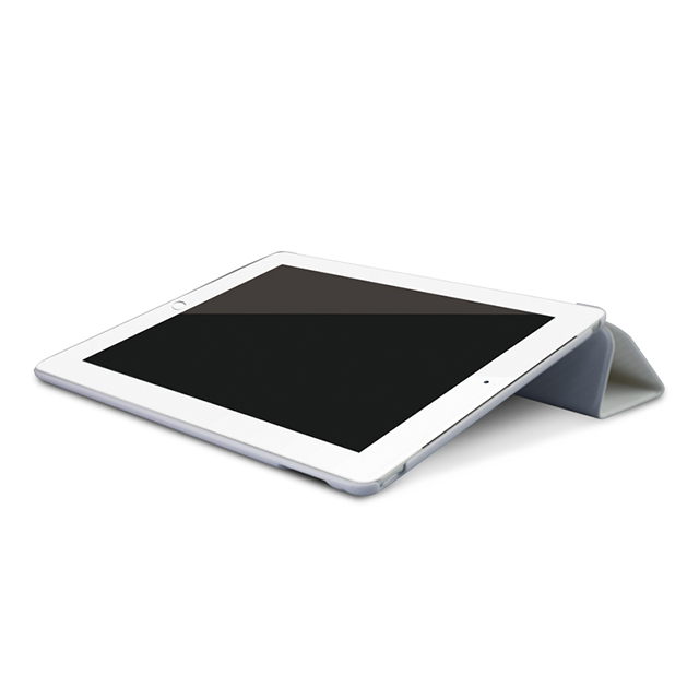 【iPad Air2 ケース】CarbonLook SHELL with Front cover (カーボンホワイト)goods_nameサブ画像