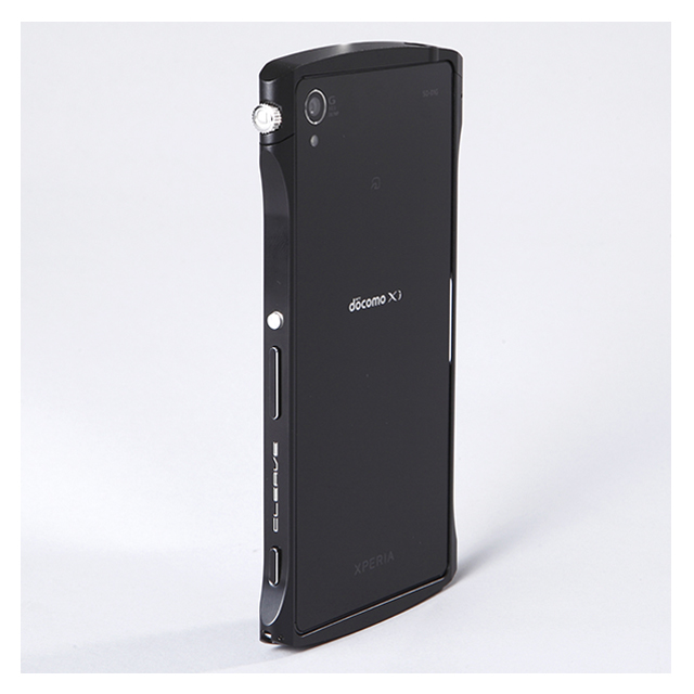 【XPERIA Z3 ケース】CLEAVE Chrono Aluminum Bumper Blackサブ画像