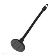 Aluminum Finger Trumpet Style Strap/Carbon Black