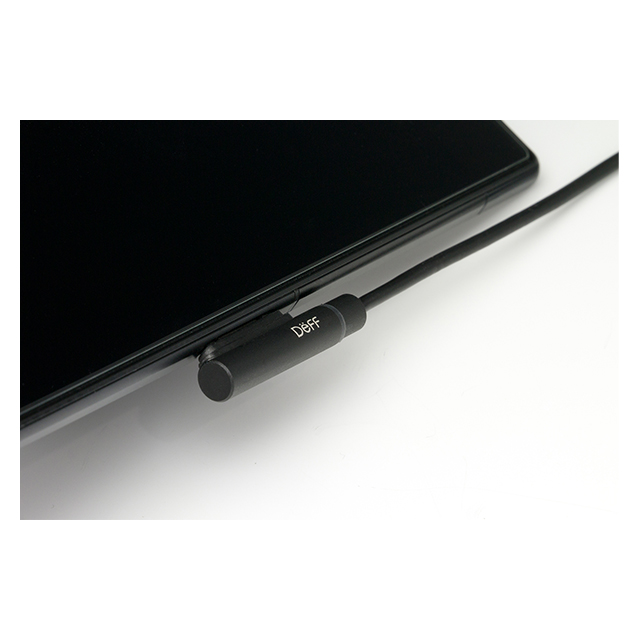 【XPERIA Z3/Z3 Compact/Z2/A2/ZL2/Z2 Tablet/Z1 f/Z1/Z Ultra】TRAVEL BIZ Xperia マグネット式充電ケーブル ブラック 0.2mサブ画像