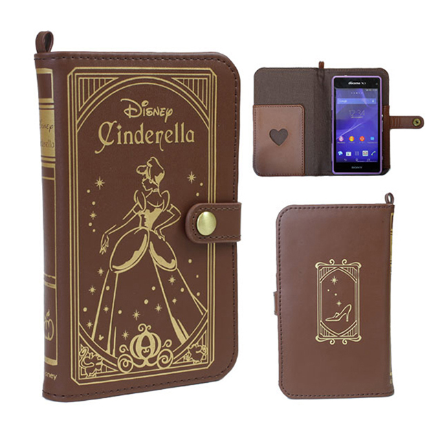 マルチ スマホケース ディズニーキャラクター Old Book Case For スマートフォン シンデレラ 画像一覧 Unicase