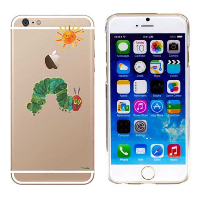 【iPhone6s Plus/6 Plus ケース】はらぺこあおむしケース (あおむしとたいよう)goods_nameサブ画像