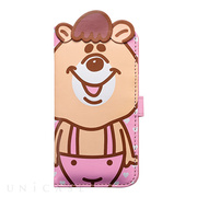 【iPhone6s/6 ケース】KUMATANダイアリーカバー ピンク