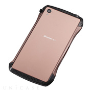 【XPERIA Z3 ケース】CLEAVE Hybrid Bumper Carbon＆Copper