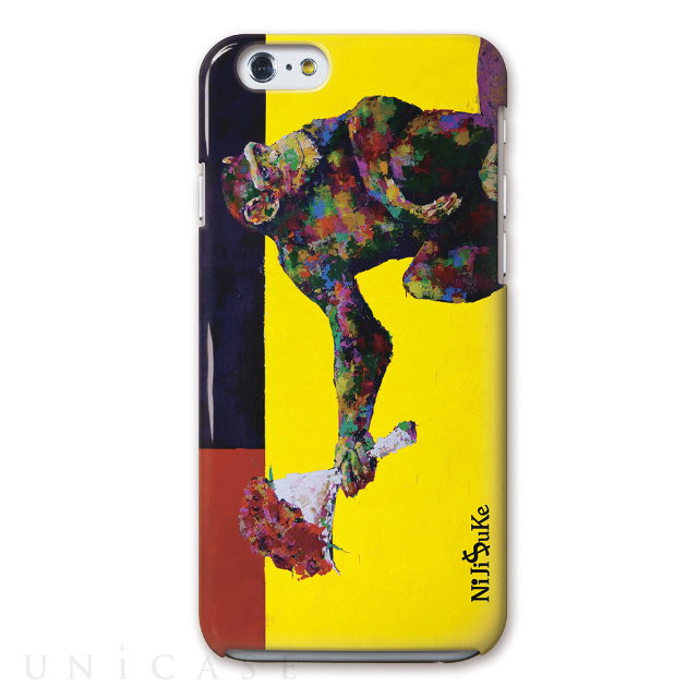 【iPhone6s/6 ケース】NiJi$uKe チンパンジー