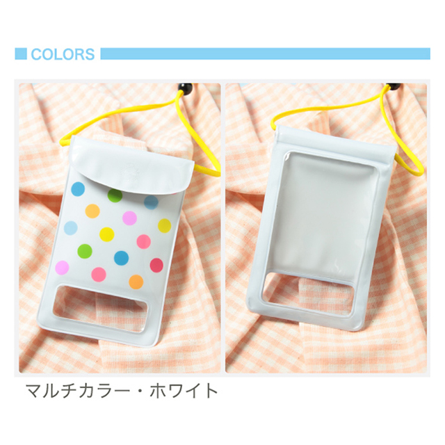 Water Proof (Colorful Drop White)サブ画像