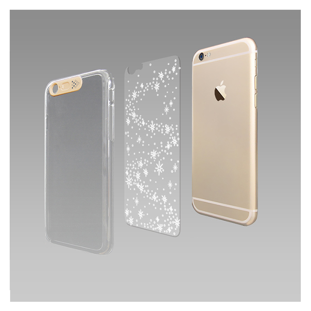 【iPhone6s/6 ケース】i-Clear イルミネーションケース Galaxy Goldサブ画像