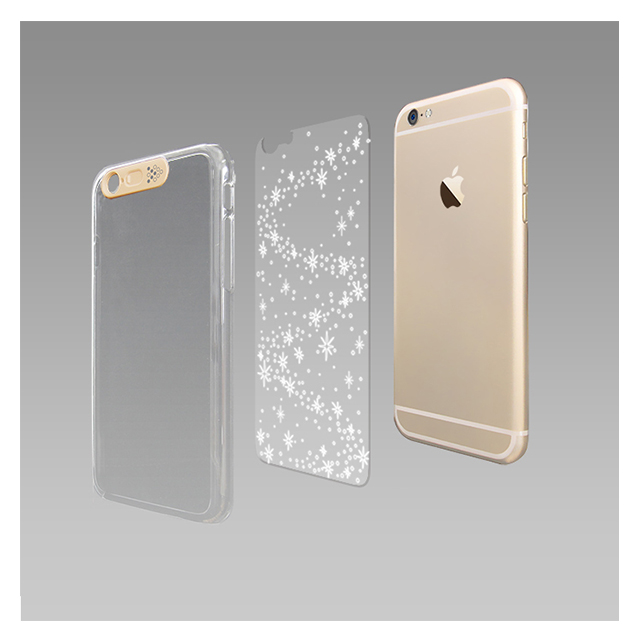 【iPhone6s Plus/6 Plus ケース】i-Clear イルミネーションケース Snow Goldサブ画像