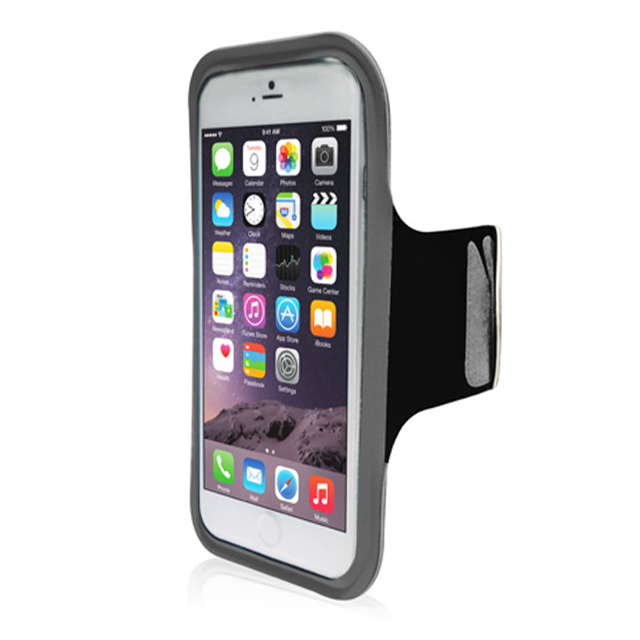 【iPhone6 ケース】Neoprene Armband with Cable Management (ブラック)goods_nameサブ画像