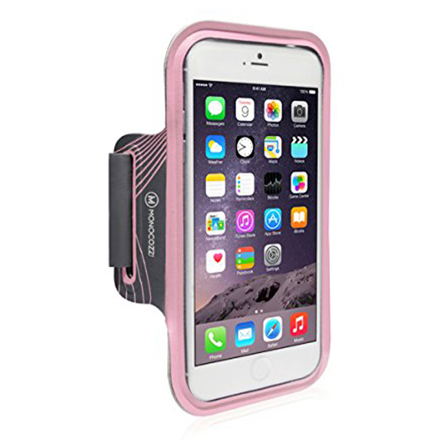 【iPhone6 Plus ケース】Neoprene Armband with Cable Management (ピンク)サブ画像