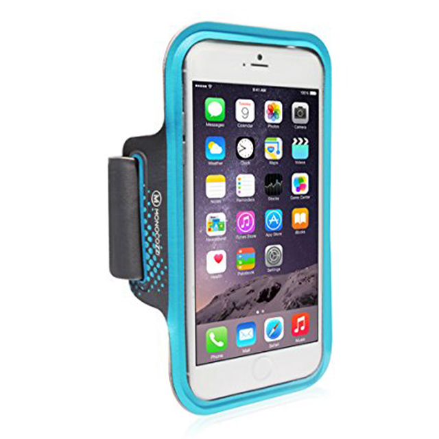 【iPhone6 Plus ケース】Neoprene Armband with Cable Management (ブルー)goods_nameサブ画像