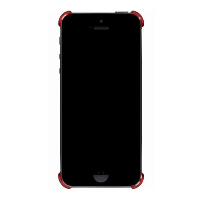 【iPhoneSE(第1世代)/5s/5 ケース】RADIUS case (Red＆Polished X)goods_nameサブ画像