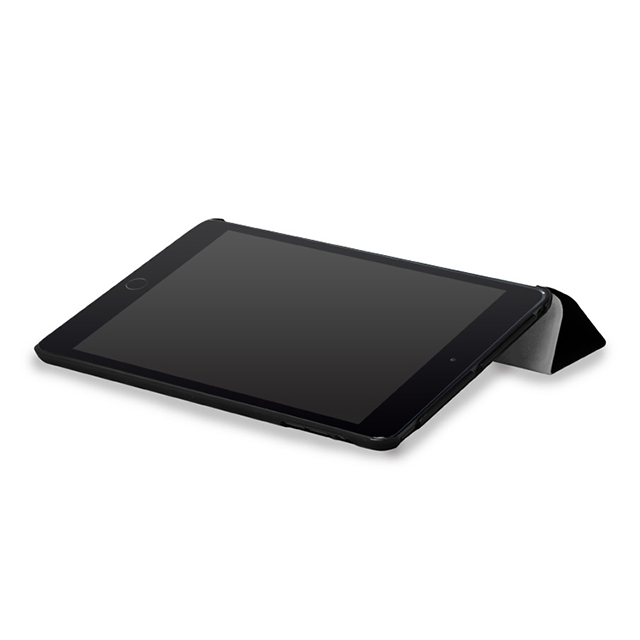 【iPad mini3/2/1 ケース】CarbonLook SHELL with Front cover for iPad mini カーボンブラックサブ画像
