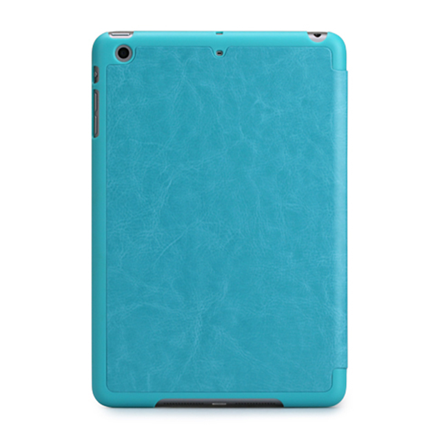 【iPad mini3/2/1 ケース】LeatherLook SHELL with Front cover for iPad mini パウダーブルーgoods_nameサブ画像