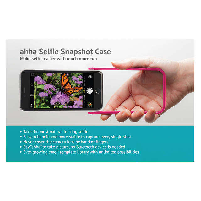 【iPhone6s/6 ケース】Snapshot Case SELFIE Clear / Blackgoods_nameサブ画像