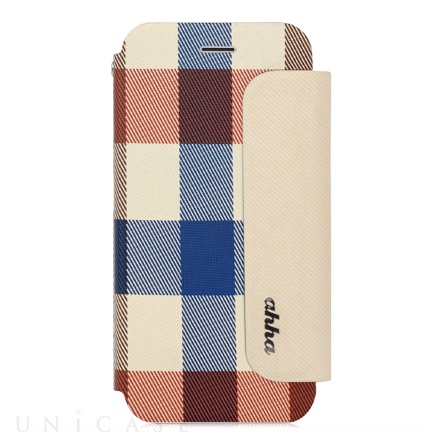 【iPhone6s/6 ケース】Fashion Flip Case CONRAN Creamy Checker