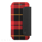 【iPhone6s/6 ケース】Fashion Flip Case CONRAN Red Checker