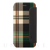 【iPhone6s Plus/6 Plus ケース】Fashion Flip Case CONRAN Green Checker