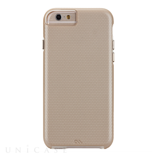 【iPhone6s/6 ケース】Hybrid Tough Case Gold/Clear