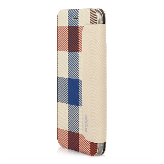 【iPhone6s Plus/6 Plus ケース】Fashion Flip Case CONRAN Creamy Checkerサブ画像