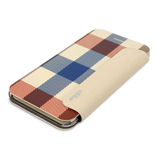 【iPhone6s Plus/6 Plus ケース】Fashion Flip Case CONRAN Creamy Checkerサブ画像