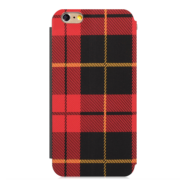 【iPhone6s Plus/6 Plus ケース】Fashion Flip Case CONRAN Red Checkergoods_nameサブ画像