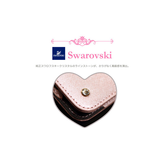 【iPhone6s Plus/6 Plus ケース】Heart Letter Sakura Pink/Goldgoods_nameサブ画像