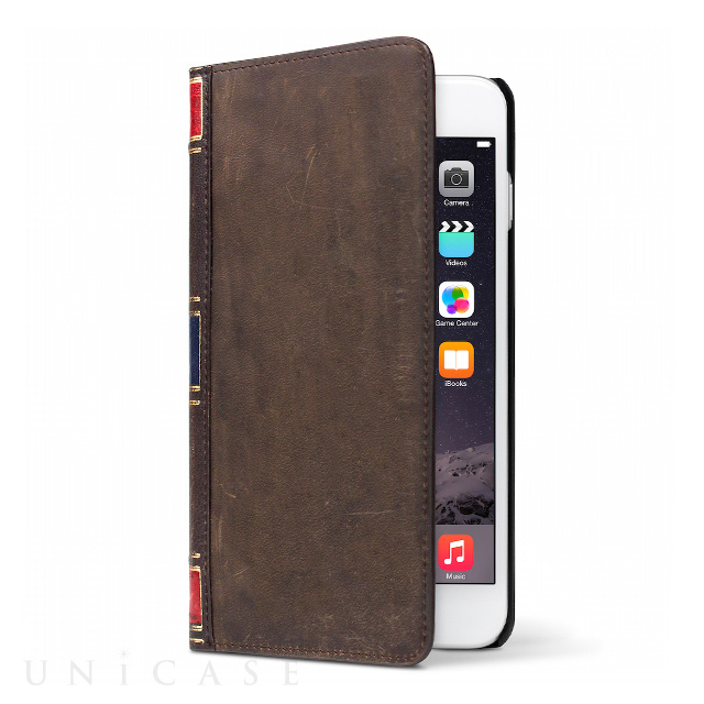 【iPhone6s Plus/6 Plus ケース】BookBook (ヴィンテージブラウン)