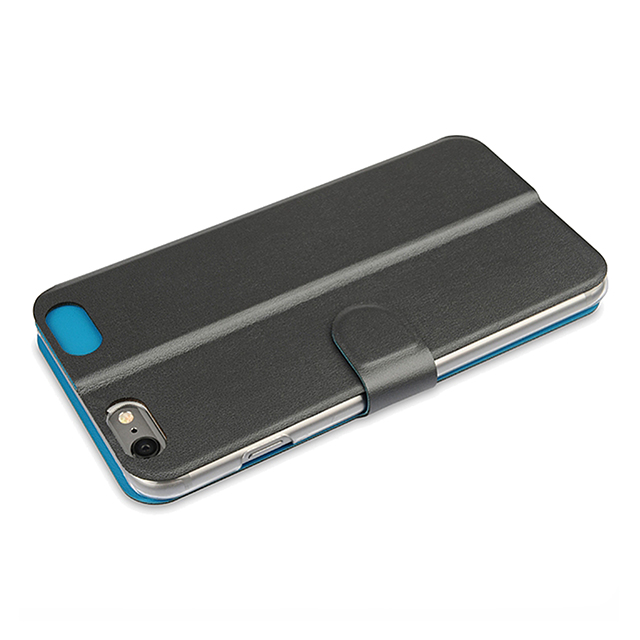 【iPhone6s Plus/6 Plus ケース】Dual Face Flip Case SYKES BASIC Space Grey/Ocean Blueサブ画像