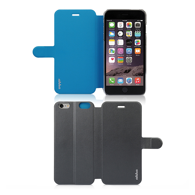 【iPhone6s Plus/6 Plus ケース】Dual Face Flip Case SYKES BASIC Space Grey/Ocean Blueサブ画像