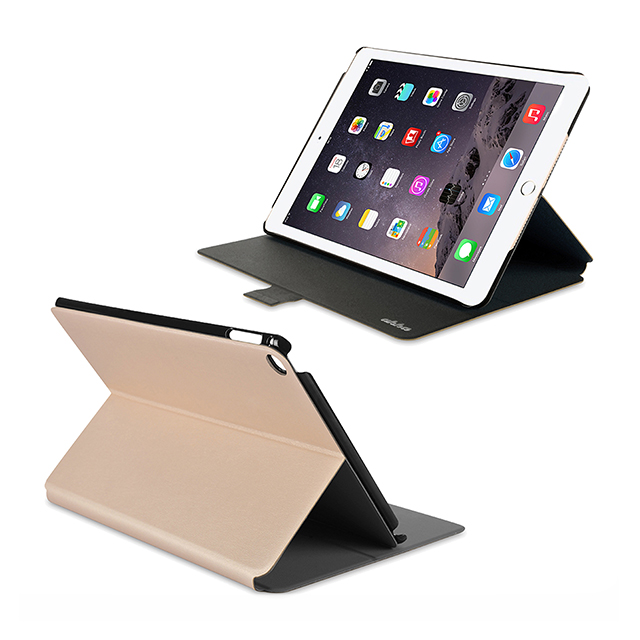【iPad Air2 ケース】Dual Face Flip Case SYKES BASIC Champagne Gold/Space Greyサブ画像