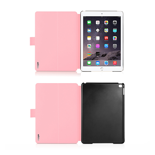 【iPad Air2 ケース】Dual Face Flip Case SYKES BASIC Pale Pink/Sugar Whiteサブ画像