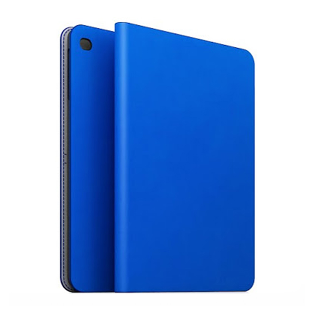 【iPad Air2 ケース】D5 Calf Skin Leather Diary ブルーサブ画像