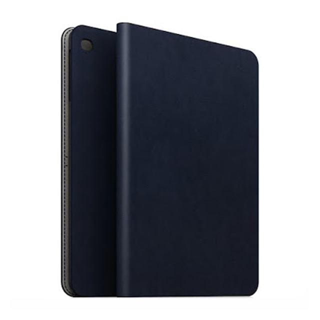 【iPad Air2 ケース】D5 Calf Skin Leather Diary ネイビーサブ画像