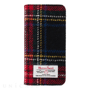 【iPhone6s Plus/6 Plus ケース】ファブリックカバー Harris Tweed (レッド)