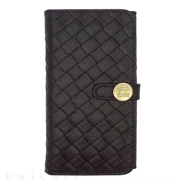 【iPhone6s Plus/6 Plus ケース】Luxe Exotic Female Wallet Weave (Black)