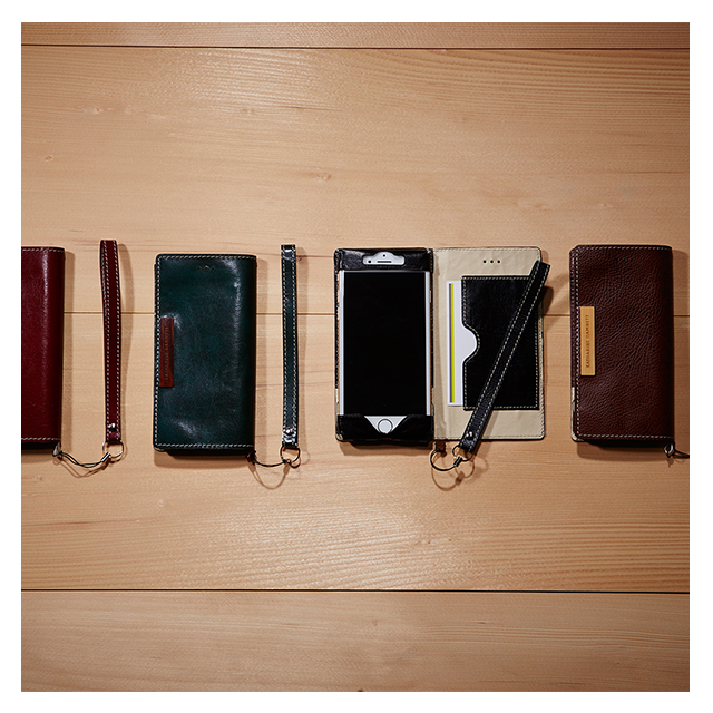 【iPhone6s/6 ケース】KATHARINE HAMNETT LONDON×Simplism 薄型フリップケース (ブラック)サブ画像