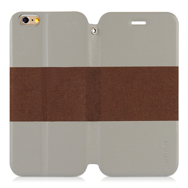 【iPhone6s Plus/6 Plus ケース】Fashion Flip Case ROCHA Charcoal Grayサブ画像