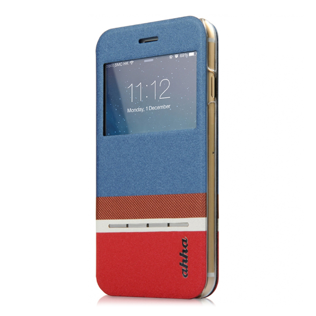 【iPhone6s Plus/6 Plus ケース】Fashion Flip Case ROLLAND VIEW Cobalt Blueサブ画像