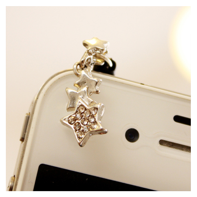 Romantic Crystal ear hole cap (スター)サブ画像