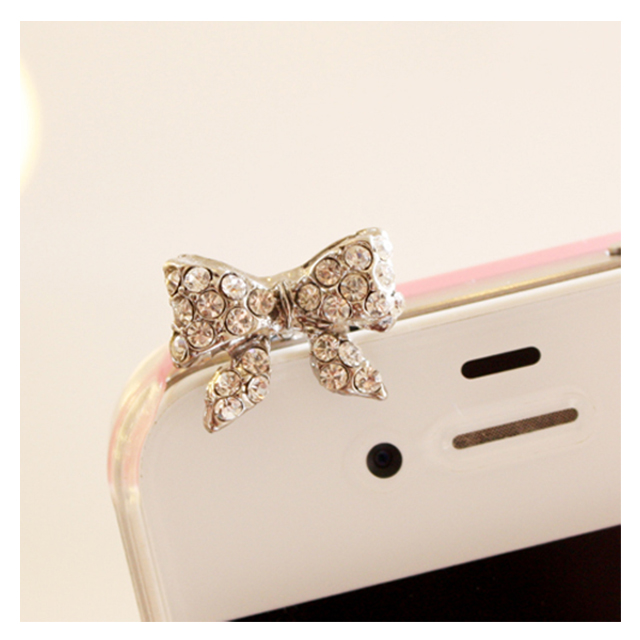 Romantic Crystal ear hole cap (リボン)goods_nameサブ画像