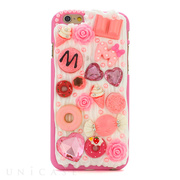 【iPhone6s/6 ケース】デコレーションケース HCH D007・お菓子 (Pink)