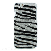 【iPhone6s/6 ケース】デコレーションケース HCH D046・My Zebra (Black)