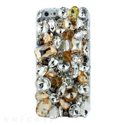 【iPhone6s/6 ケース】デコレーションケース HCH E014・Gold Crystal