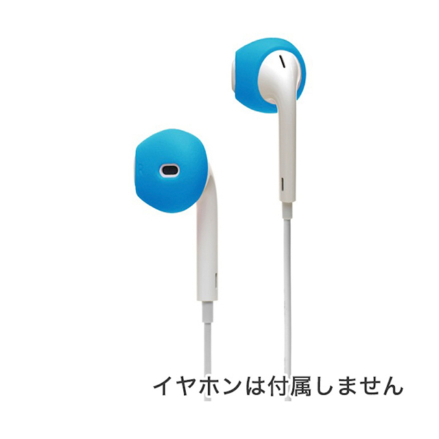 【iPhone iPod】Fit for Apple EarPods 3 Pack Neon Orange/Neon Blue/Neon Yellowサブ画像