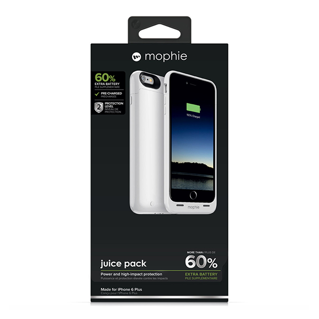 【iPhone6s Plus/6 Plus ケース】juice pack (ホワイト)サブ画像
