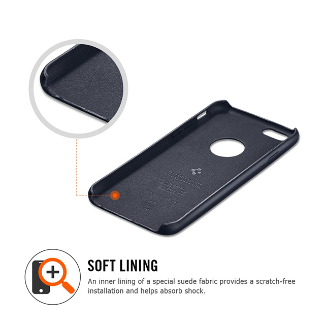 【iPhone6s/6 ケース】Leather Fit Blackサブ画像