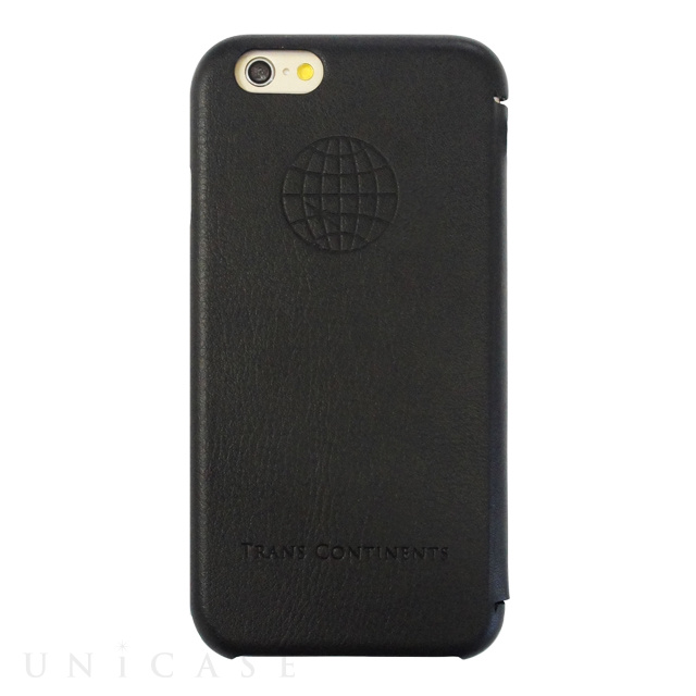 【iPhone6s/6 ケース】TRANS CONTINENTS LEATHER CASE for iPhone6s/6 (Black)