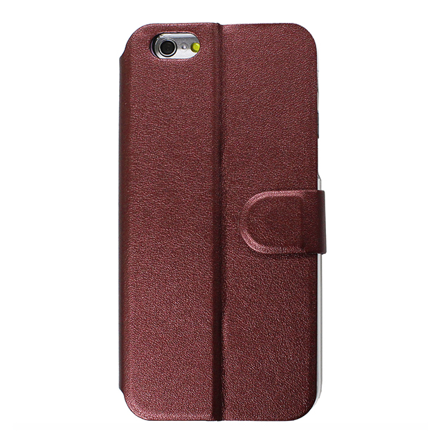 【iPhone6s Plus/6 Plus ケース】Dual Face Flip Case SYKES MIX Purple Checker/Metallic Redgoods_nameサブ画像